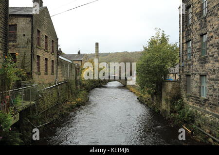 Hebden Bridge Foto Stock