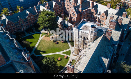 La Yale Law School, YLS, New Haven, Connecticut, Stati Uniti d'America Foto Stock