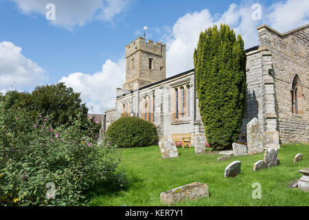 San Lorenzo, Chiesa Street, Bidford-on-Avon, Warwickshire, Inghilterra, Regno Unito Foto Stock