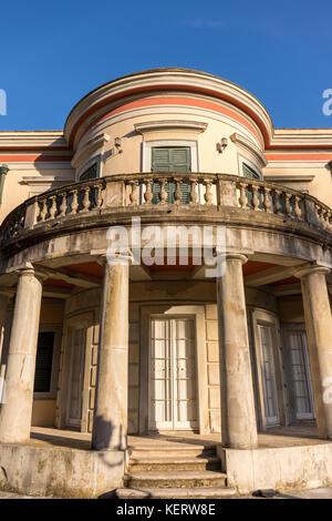 Mon Repos Palace a Corfu Grecia Foto Stock