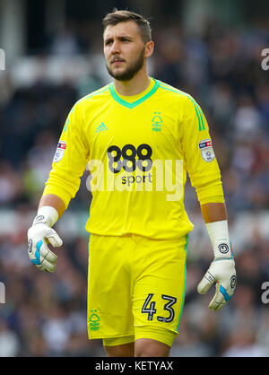 Portiere Jordan Smith, Nottingham Forest Foto Stock