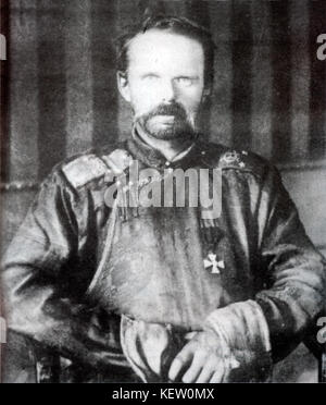 Il barone Freiherr Roman Nikolai Maximilian von Ungern Sternberg Foto Stock