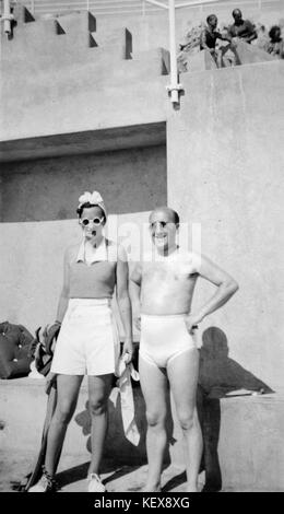 La fotografia del 1935 di Fortepan 14269 cattura una scena storica degli anni '1930 L'immagine fa parte della collezione Fortepan, un importante archivio di fotografie storiche dall'Ungheria. Foto Stock