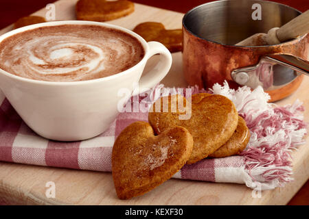 Speculoos miele biscotti frollini Foto Stock