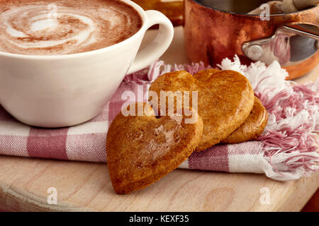 Speculoos miele biscotti frollini Foto Stock