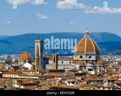 Il duomo di Firenze (il duomo di Firenze). Firenze, Toscana, Italia. Foto Stock