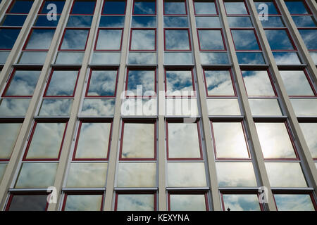 Edificio per uffici dettaglio Foto Stock