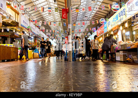 Jeju mercato dongmun Foto Stock