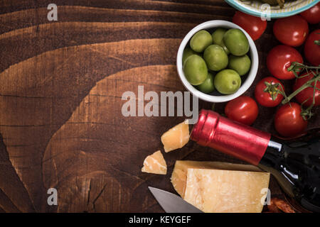 Vista ravvicinata pn tapas spagnole. spazio copia, alimentare il telaio. Foto Stock