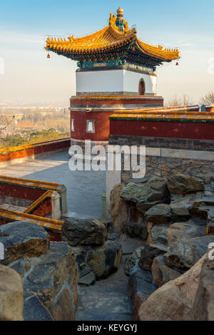 asia cina Palazzo Imperiale di pechino Piazza Tian'anmen mausoleo di Mao TSE-Tung sculture cinesi antico palazzo estivo Tempio del Paradiso Parco beihai Foto Stock