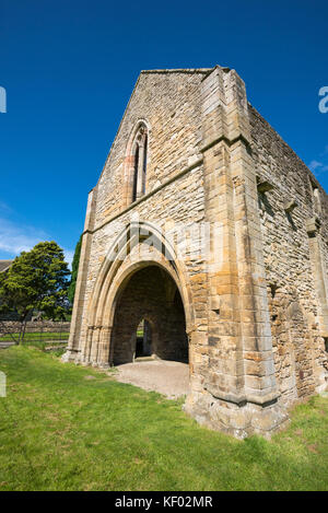 The Gatehouse a Easby Abbey vicino al richmond in North Yorkshire, Inghilterra. Foto Stock