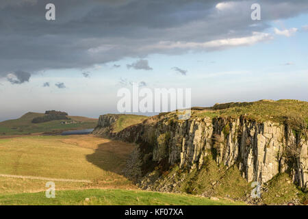 Il Vallo di Adriano, Northumberland, England, Regno Unito