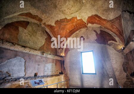 Roma, il parco archeologico appia antica il restauro e l'apertura al pubblico della tomba barberini. Nella foto: *** no web *** n. *** quotidian Foto Stock