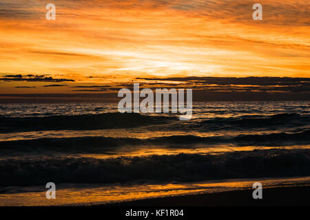 Magnifico orizzonte di mattina Foto Stock