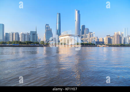 Paesaggio urbano del Guangdong, Guangzhou Foto Stock