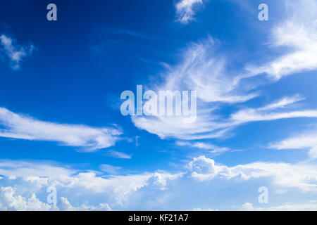 Sky all'interno del Eyewall Foto Stock