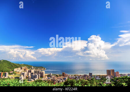 Sea Island vista naturale Foto Stock