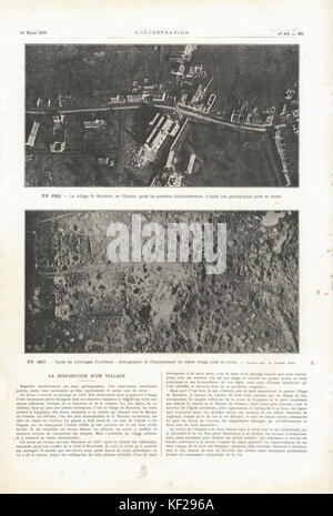 Questo documento storico, datato 16 marzo 1918, rappresenta probabilmente un documento o una pubblicazione ufficiale, contenente eventi o avvisi importanti del periodo. Foto Stock