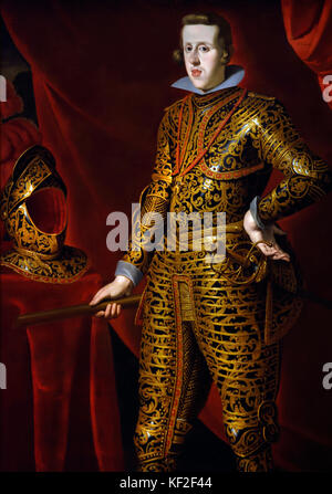 Filippo IV di Spagna - Felipe IV ( 1605 - 1665 ) fu re di Spagna 1628 Gaspar de Crayer o Jasper de Crayer 1584 - 1669 era un pittore fiammingo Anversa, Antwerpen, Belgio, Foto Stock