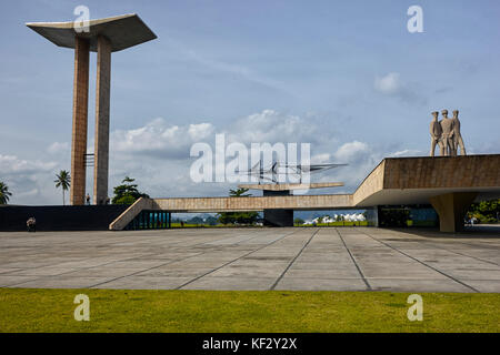 Monumento aos Mortos Da Segunda Guerra Mundial, la II Guerra Mondiale monumento, Rio de Janeiro, Brasile, Sud America Foto Stock