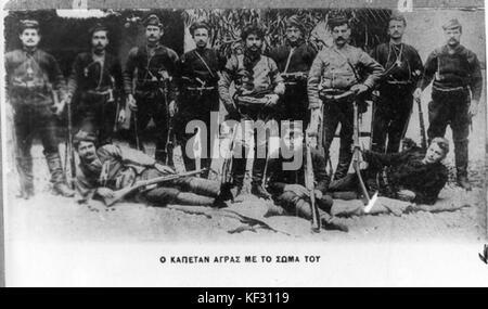 Telos Agras cheta con Georgios Tiligadis Foto Stock