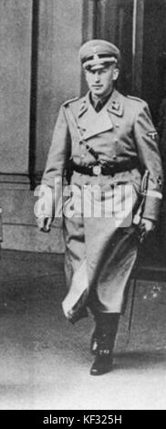 Reinhard Heydrich 1938 Foto Stock