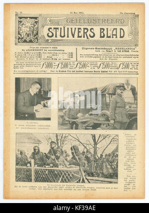 Stuivers Blad No21, 23 mei 1915 pagina 1 Foto Stock