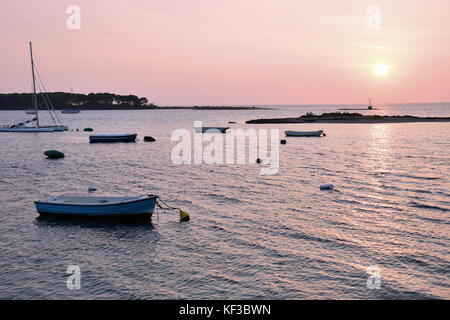 Porto di porto cesareo vicino lecce, Italia Foto Stock