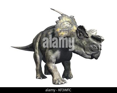 Originale 3D render di dinosauro Foto Stock