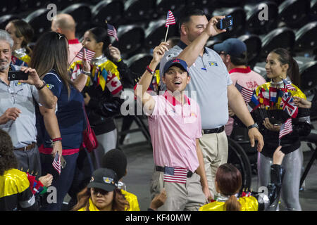 Reali e politici partecipano alla cerimonia di apertura degli Invictus Games presso Air Canada. Caratterizzato: Atmosfera dove: Toronto, Canada quando: 23 settembre 2017 credito: Euan Cherry/WENN.com Foto Stock