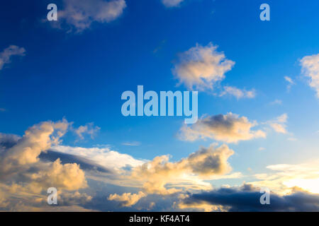 Sky all'interno del Eyewall Foto Stock