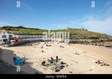 Porthgwidden Beach St Ives, Cornovaglia, Regno Unito Foto Stock