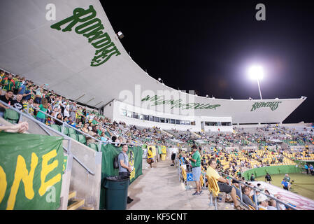 Tampa Bay Rowdies. Al Lang Stadium. St Petersburg FL. Foto Stock