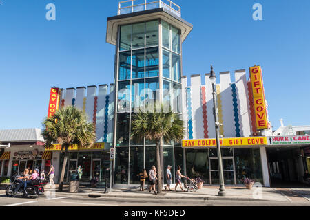 Ocean Blvd. in Myrtle Beach, Carolina del Sud, Stati Uniti d'America Foto Stock