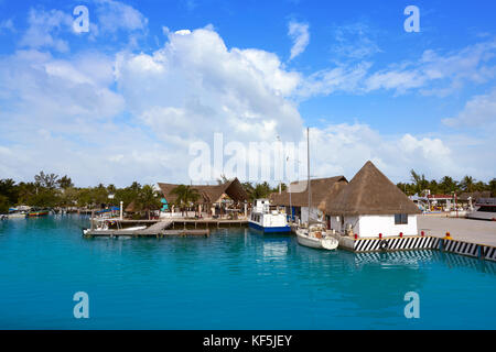 L'isola di Holbox porto di quintana roo del Messico Foto Stock