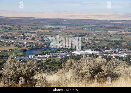 La città di Prosser, Washington Foto Stock