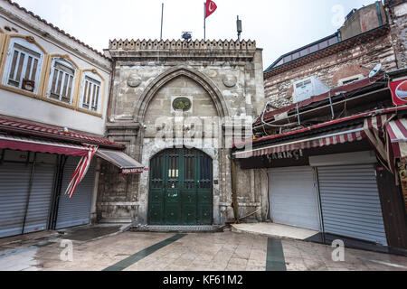 Cancello di ingresso del grand bazaar, Istanbul Foto Stock