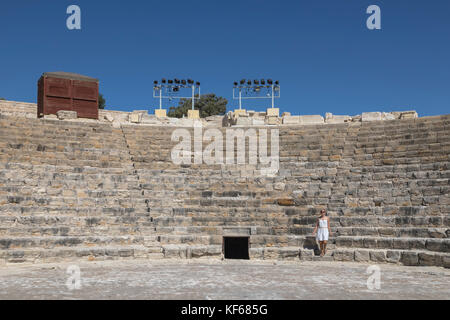 Anfiteatro, Kourion, Limassol, Cipro Foto Stock