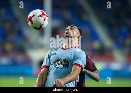 Eibar, Spagna. 25 ottobre 2017. (19) Jonny durante la partita di calcio spagnola della Copa del Rey tra Eibar e Deportivo de la Coruna allo stadio Ipurua di Eibar, Spagna settentrionale, giovedì, ottobre 25, 2017 crediti: Gtres Información más Comuniación on line, S.L./Alamy Live News Foto Stock