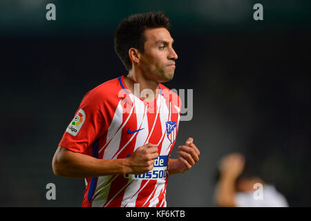 Elche, Spagna. 25 ottobre 2017. Nico Gaitan durante la partita tra Elche CF vs. Atletico de Madrid, round di 16 - 1a tappa della Copa del Rey 2017/18 allo Stadio Martinez Valero, Elche. 25 ottobre 2017. Crediti: Gtres Información más Comuniación on line, S.L./Alamy Live News Foto Stock