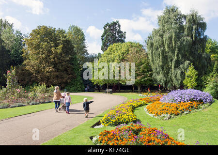 Vivary Park, Taunton, Somerset, Inghilterra, Regno Unito Foto Stock