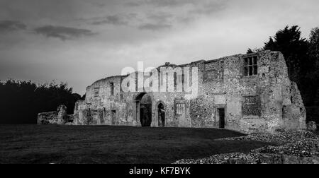 Thetford priory rovine - Norfolk Foto Stock