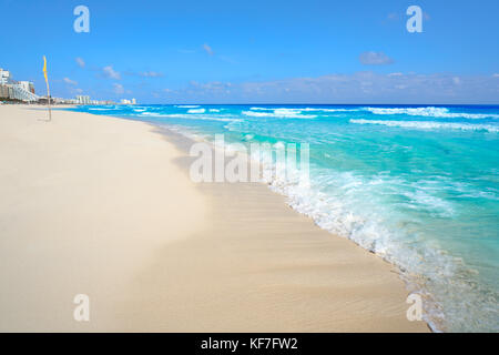 Playa marlin in cancun beach in riviera maya del Messico Foto Stock