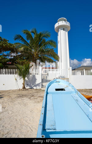 Puerto Morelos beach in riviera Maya Maya del Messico Foto Stock