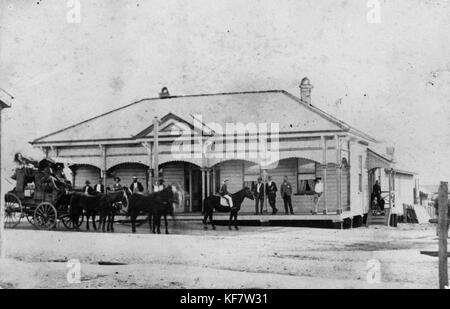 1 101980 Charters Towers Post Office, Queensland, ca. 1880 Foto Stock