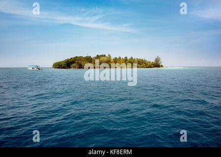 Belize, Punta Gorda, Toledo, gli ospiti possono andare a Mosca, belcampo Belize è noto per essere un flyfisher's paradise, tutte le guide sono locali per il sud Foto Stock