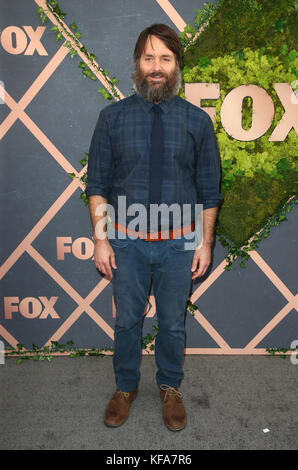 FOX Fall Premiere Party featuring: Will forte Where: West Hollywood, California, Stati Uniti quando: 26 Set 2017 Credit: FayesVision/WENN.com Foto Stock