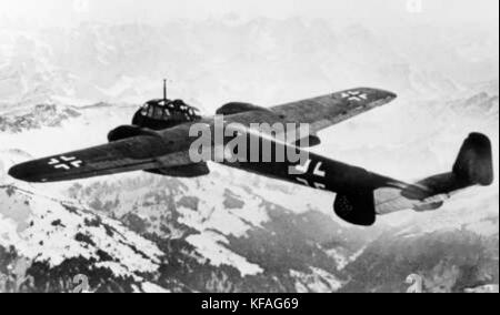 Dornier Do 215 in volo c1941 Foto Stock