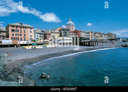 Edifici al Waterfront, pegli, Genova, liguria, Italy Foto Stock