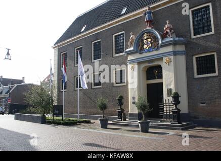 De Librije Ristorante e hotel a Spinhuisplein, centro di Zwolle, Paesi Bassi. Ben conoscono tre stella Michelin ristorante gestito dallo chef Jonnie Boer. Foto Stock
